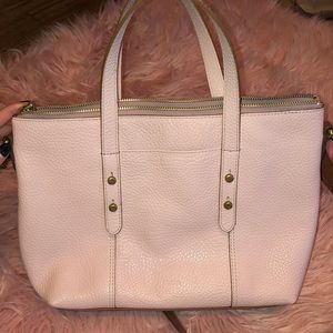 Fossil purse with removable cross body strap